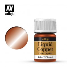 Pintura Liquid Copper cobre Vallejo