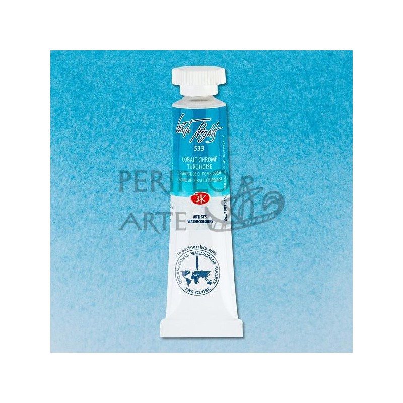 Tubo White Nights turquesa cromo de cobalto 533 Tubo White Nights turquesa cromo de cobalto 533