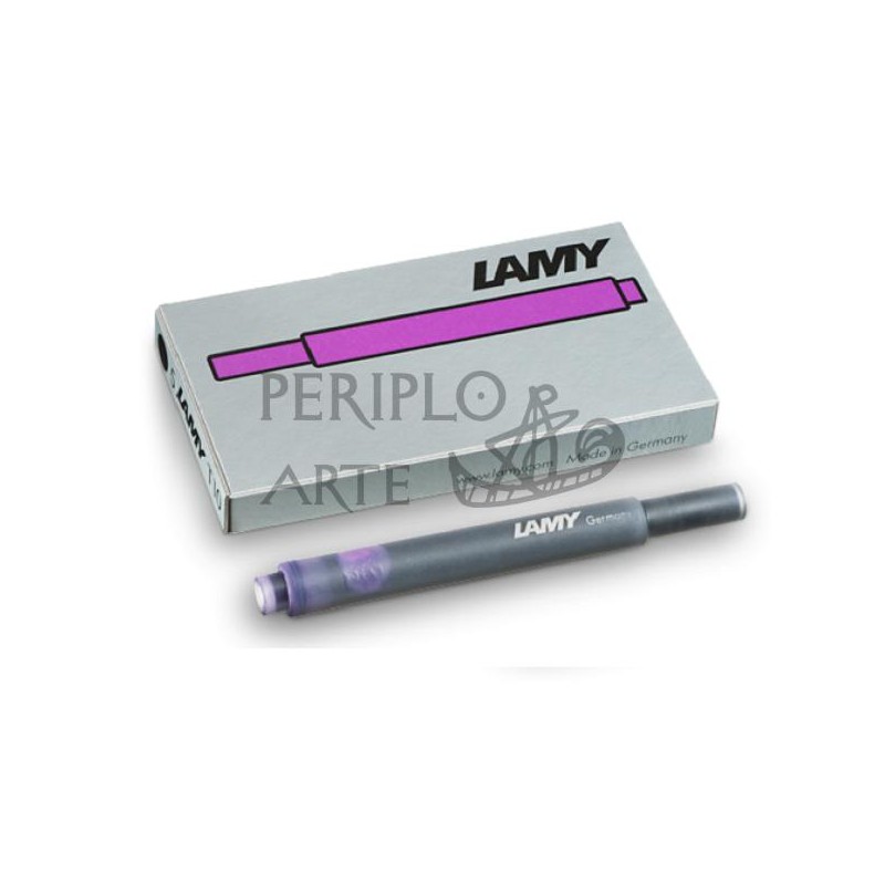 Caja 5 cartuchos T10 Lamy violeta