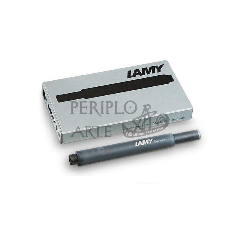 Caja 5 cartuchos T10 Lamy negro