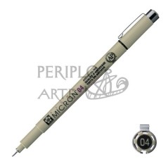 Rotulador calibrado Sakura Pigma Micron 04 negro