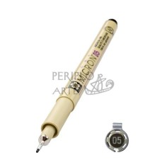 Rotulador calibrado Sakura Pigma Micron 05 negro