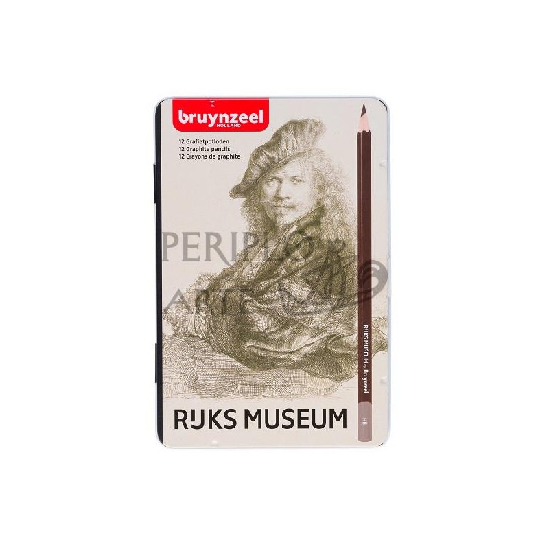 Estuche 12 lápices grafito Bruynzeel Rijks Musuem