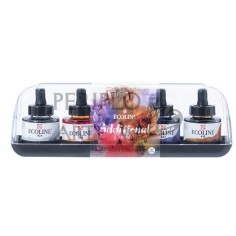 Set 5 acuarelas líquidas 30ml Ecoline Additional