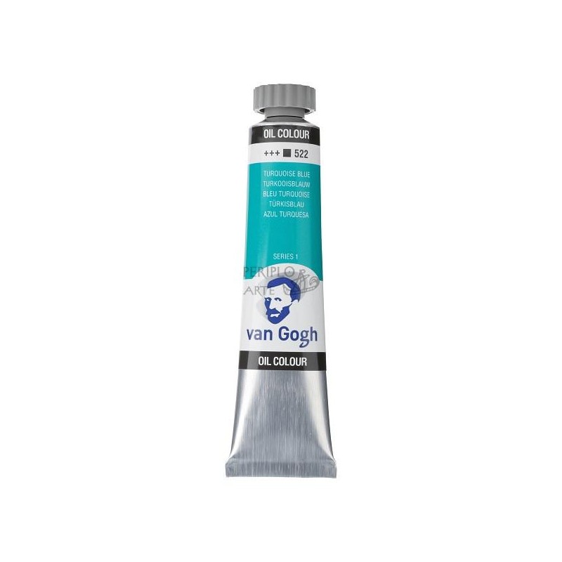 Óleo Van Gogh 20ml azul turquesa 522