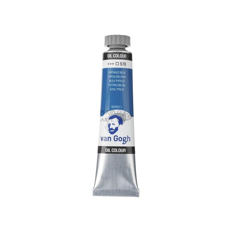 Óleo Van Gogh 20ml azul ftalo 570