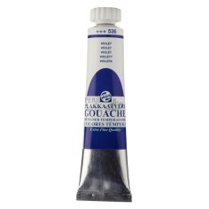 Gouache témpera Talens 20 ml violeta 536