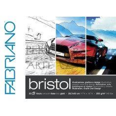 Bloc Bristol A3 Fabriano 250g 20H