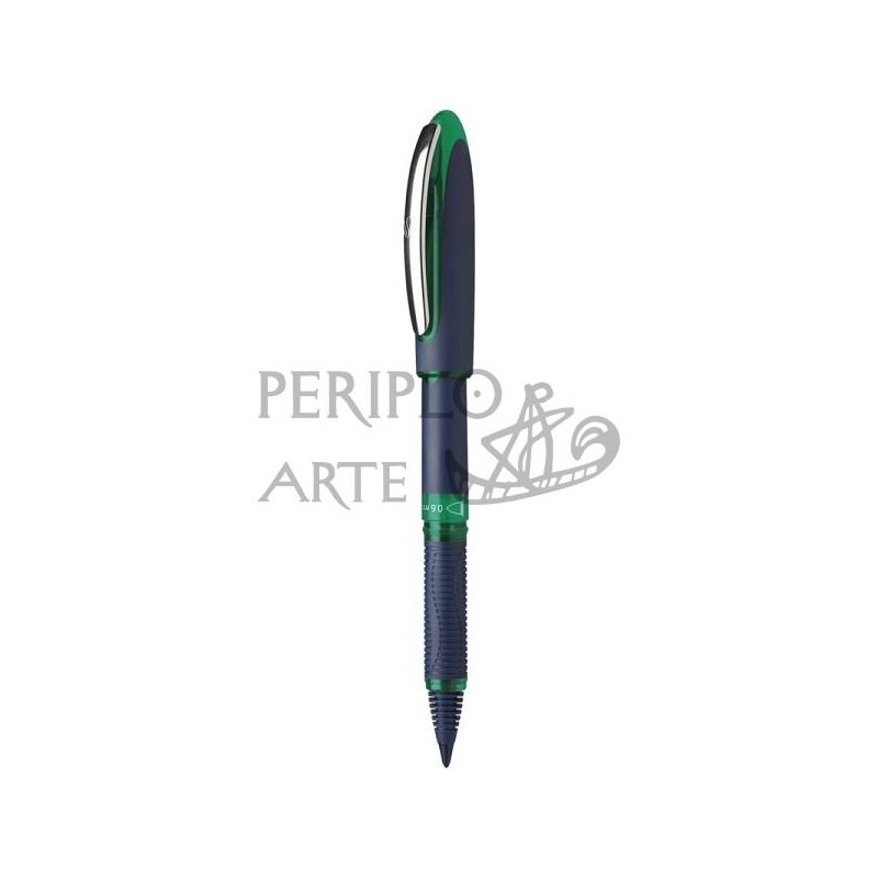 Bolígrafo One Business 0 6 punta cónica verde