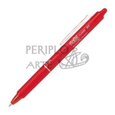 Bolígrafo borrable Frixion Clicker Pilot rojo 0 7