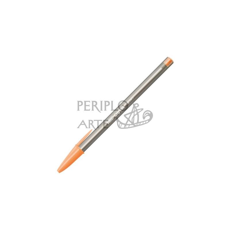 Bolígrafo BIC cristal Fun 1 6mm naranja