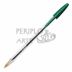 Bolígrafo BIC cristal verde