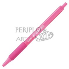 Bolígrafo BIC Soft Feel rosa
