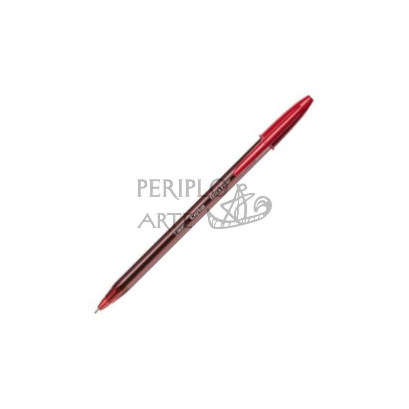Bolígrafo BIC Cristal Ultra Fine rojo