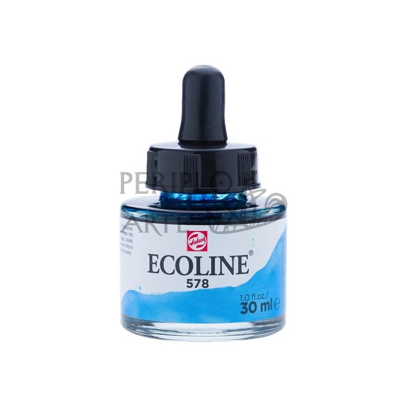 Ecoline 30ml 578 azul celeste  cian 