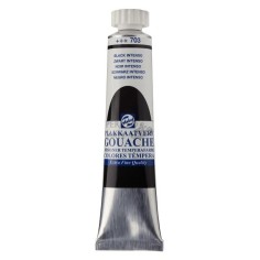 Gouache témpera Talens 20 ml negro intenso 703