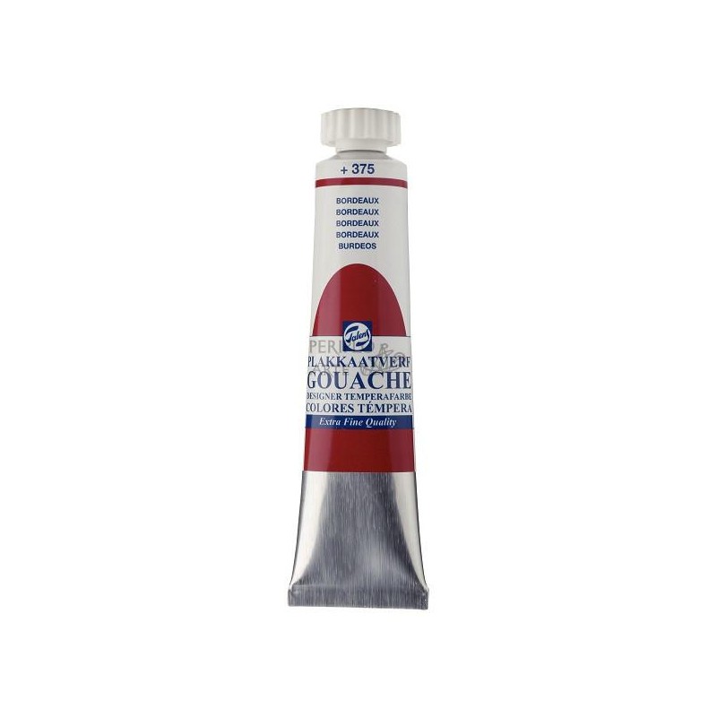 Gouache témpera Talens 20ml burdeos 375 Gouache témpera Talens 20ml burdeos 375