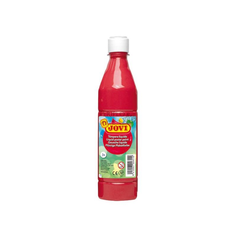 Témpera líquida Jovi color 500ml bermello