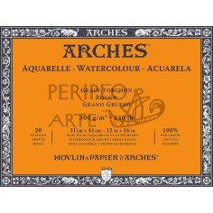 Bloc Arches grueso enc  4 lados 31x41cm 300g 20h