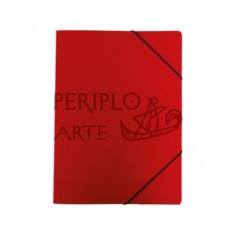 Carpeta dibujo A3 con solapas roja Mariola