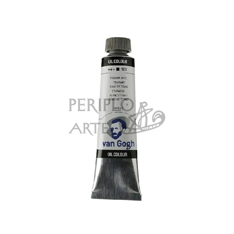 Óleo Van Gogh 40ml blanco de titanio 105