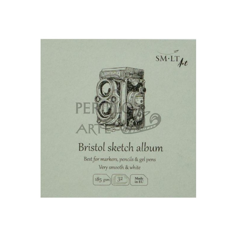 Sketch album Bristol SM·LT cosido 14x14cm