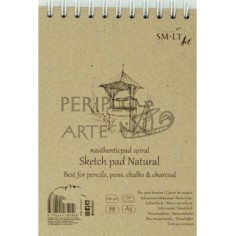 Sketch pad Natural SM·LT espiral A5