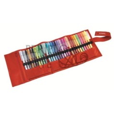 Estuche enrollable Stabilo Point 68 30 colores