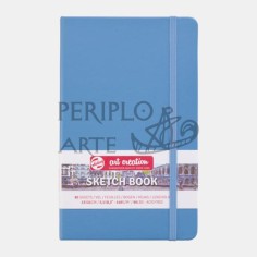 Sketch Book Art Creation 13x21cm 80h azul lago