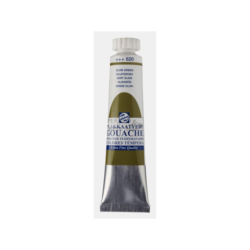 Gouache témpera Talens 20ml verde oliva 620 Gouache témpera Talens 20ml verde oliva 620