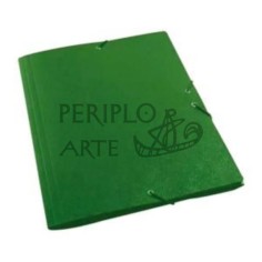 Carpeta dibujo sencilla A3 verde Mariola