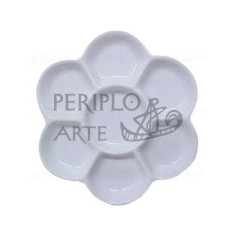 Paleta flor porcelana 15cm