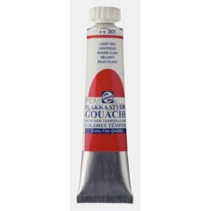 Gouache témpera Talens 20ml rojo claro 301