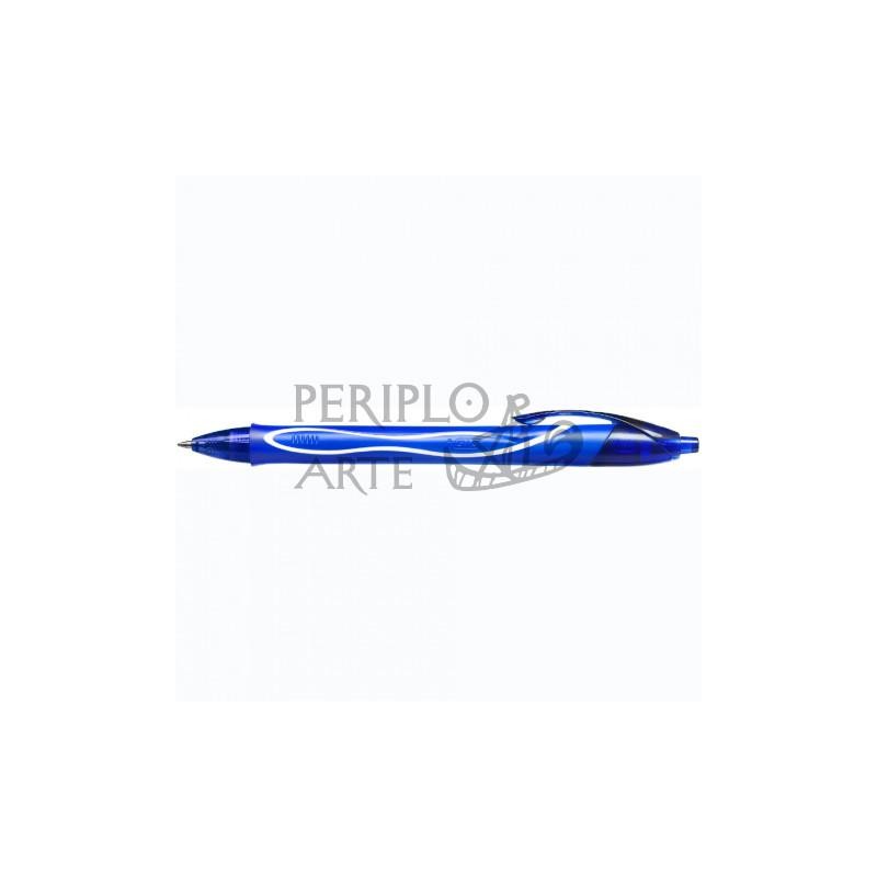 Bolígrafo BIC Gelocity  Quick Dry azul
