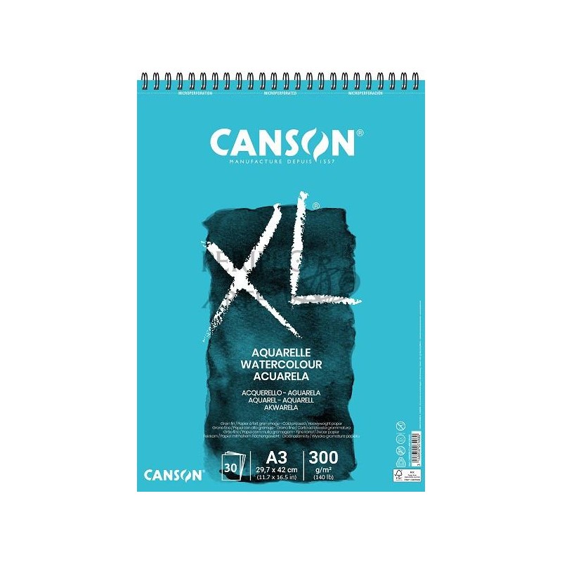Bloc Canson XL Aquarelle A3