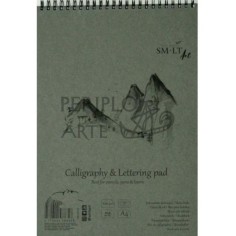 Calligraphy&Lettering pad A4 espiral SM·LT