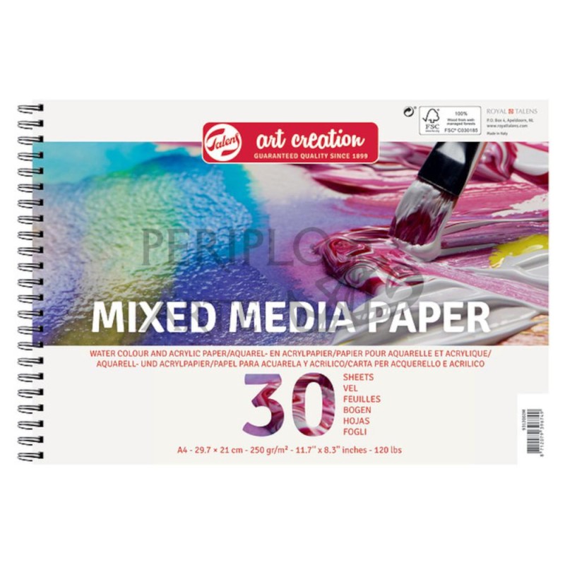 Bloc Mixed Media Art Creation A4 250g 30h