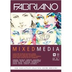 Bloc Mixed Media Fabriano A5 250g 40h