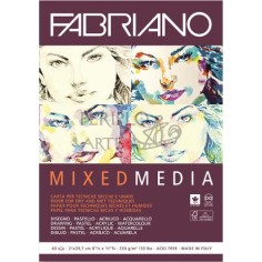 Bloc Mix Media Fabriano A4 40h 250gr
