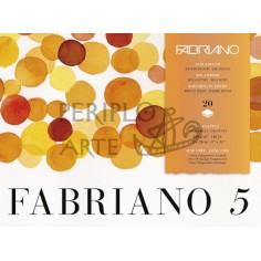 Bloc Fabriano 5 grano fino 31x41cm 20h 300 g