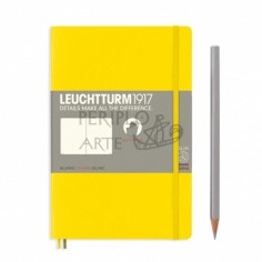 Cuaderno notas liso B6 tapa blanda Lemon