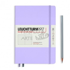 Cuaderno notas punteado A5 tapa blanda Lilac