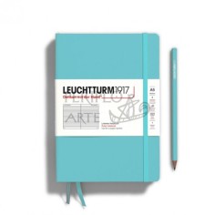 Cuaderno notas rayado A5 tapa blanda Aquamarine