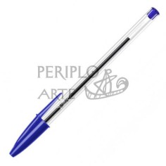 Bolígrafo BIC cristal azul