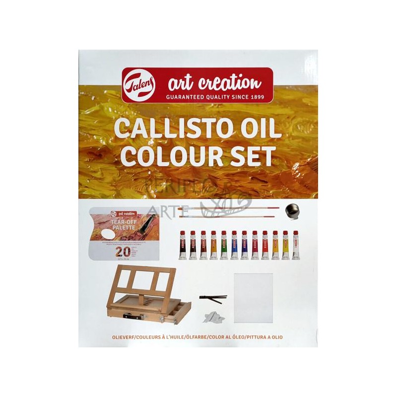 Set Callisto Óleo Art Creation