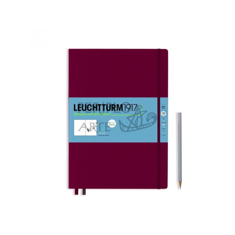 Sketchbook Medium A5 vertical Port Red