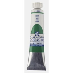 Gouache témpera Talens 20 ml verde 600