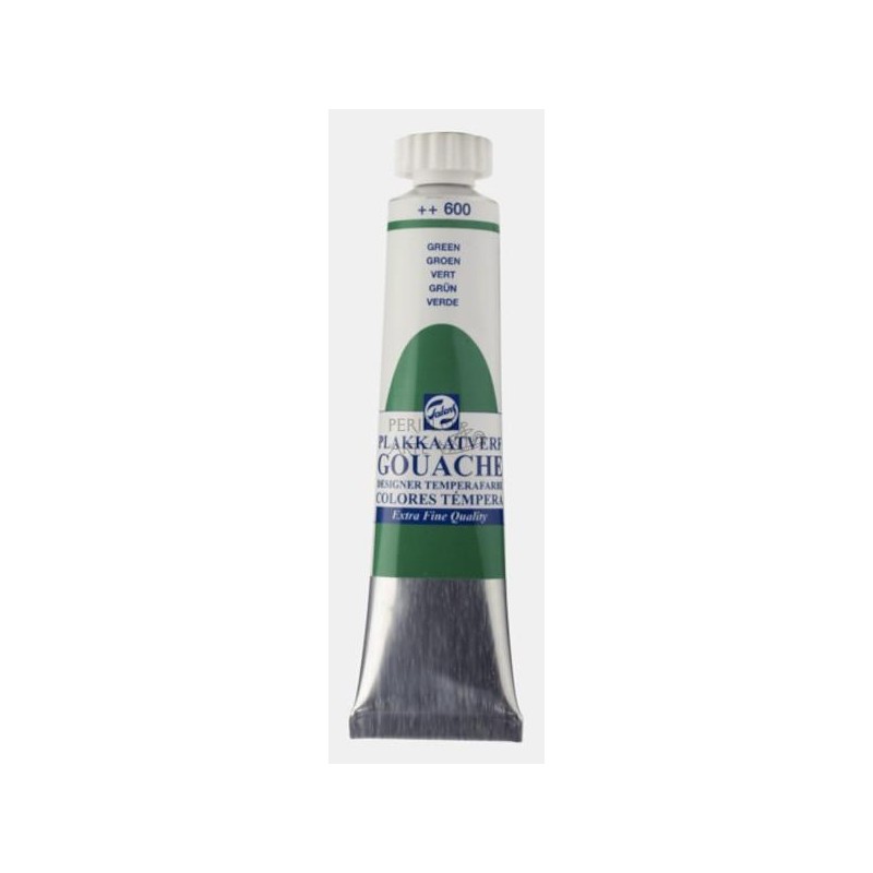 Gouache témpera Talens 20 ml verde 600