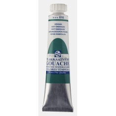 Gouache témpera Talens 20 ml verde esmeralda 616