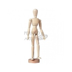 Maniquí articulado masculino 30 cm